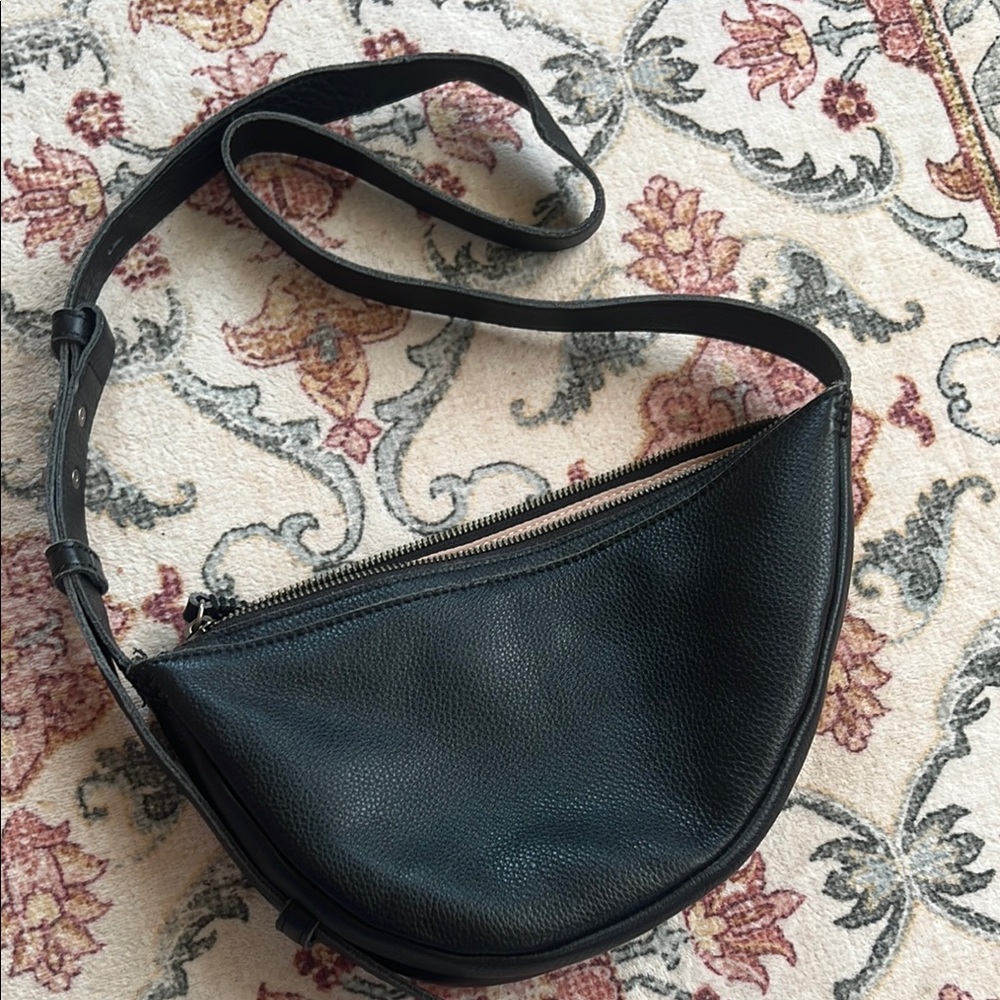 Black Leather Women's Bag